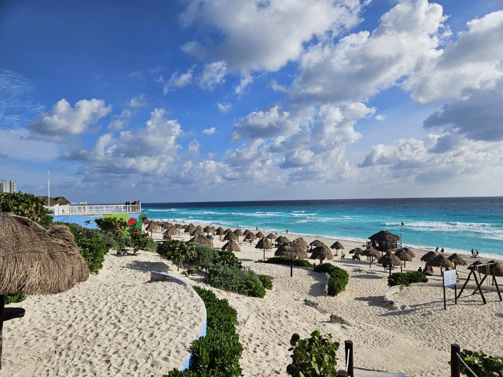 Playa Delphin, Cancun, Mexico